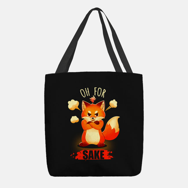 Oh For Fox Sake-None-Basic Tote-Bag-Digital Magician