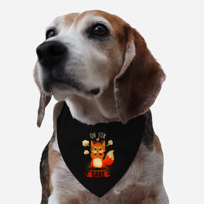 Oh For Fox Sake-Dog-Adjustable-Pet Collar-Digital Magician