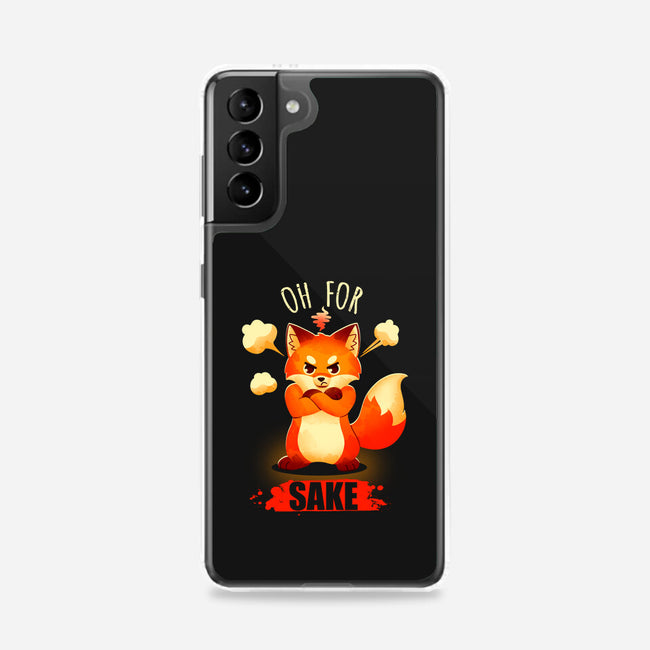 Oh For Fox Sake-Samsung-Snap-Phone Case-Digital Magician