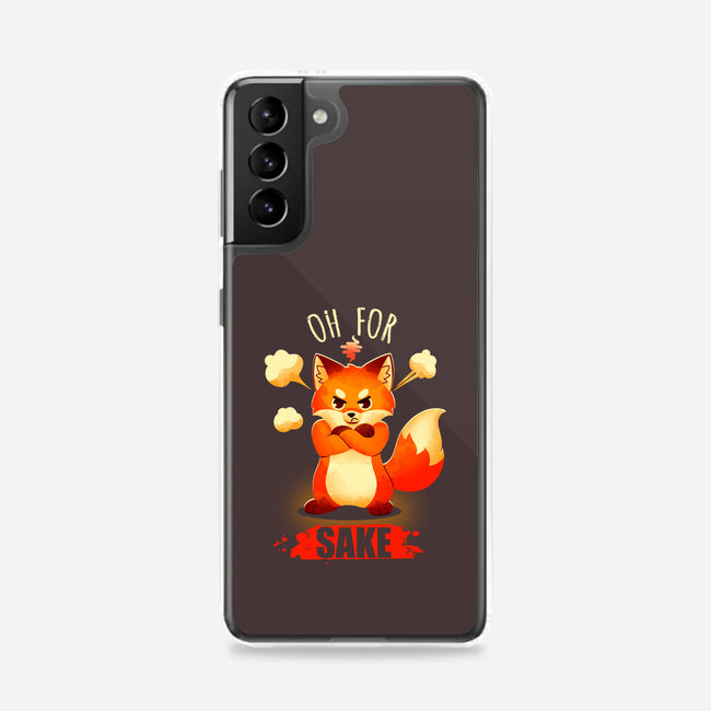 Oh For Fox Sake-Samsung-Snap-Phone Case-Digital Magician