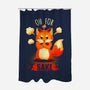 Oh For Fox Sake-None-Polyester-Shower Curtain-Digital Magician