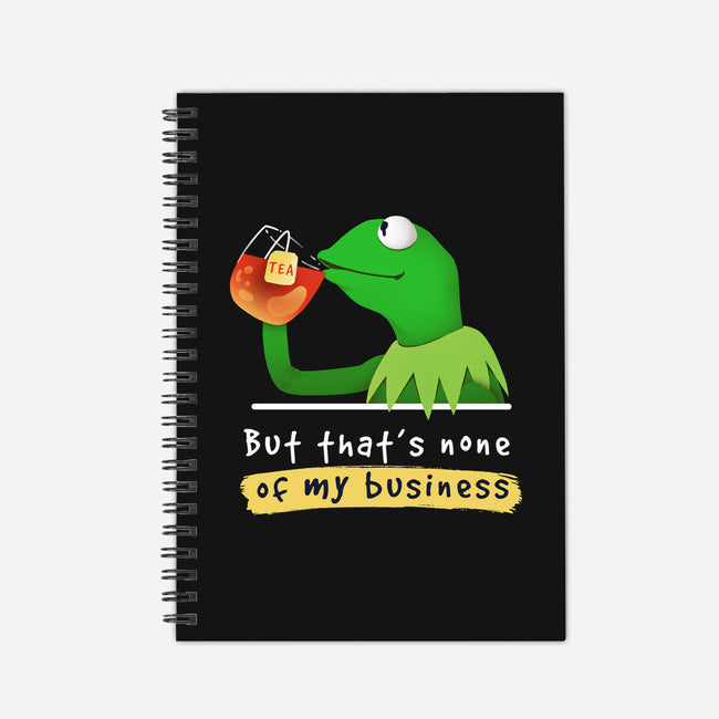 None Of My Business Muppet-None-Dot Grid-Notebook-Digital Magician