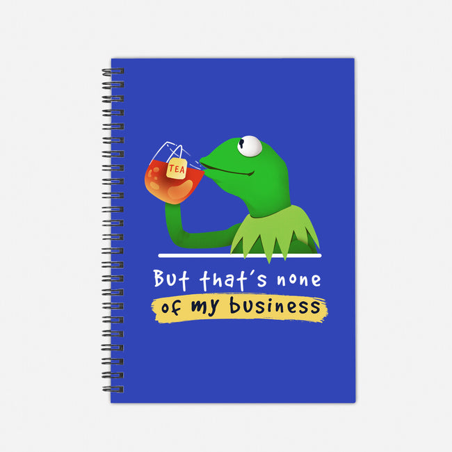 None Of My Business Muppet-None-Dot Grid-Notebook-Digital Magician