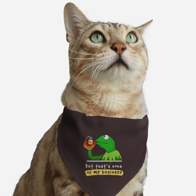 None Of My Business Muppet-Cat-Adjustable-Pet Collar-Digital Magician