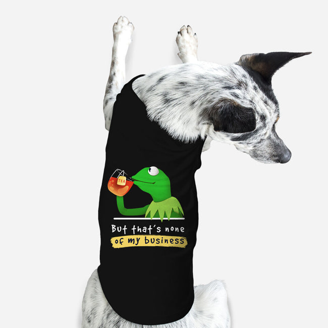 None Of My Business Muppet-Dog-Basic-Pet Tank-Digital Magician