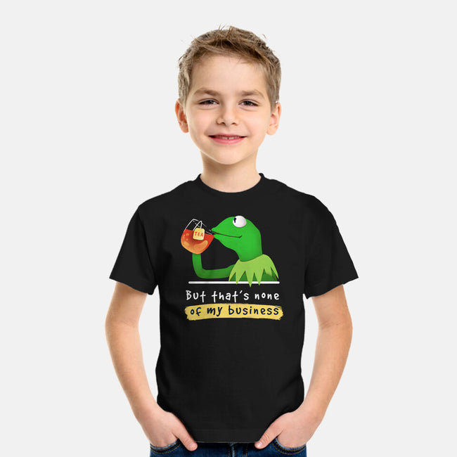 None Of My Business Muppet-Youth-Basic-Tee-Digital Magician