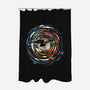 The Vortex-None-Polyester-Shower Curtain-kharmazero