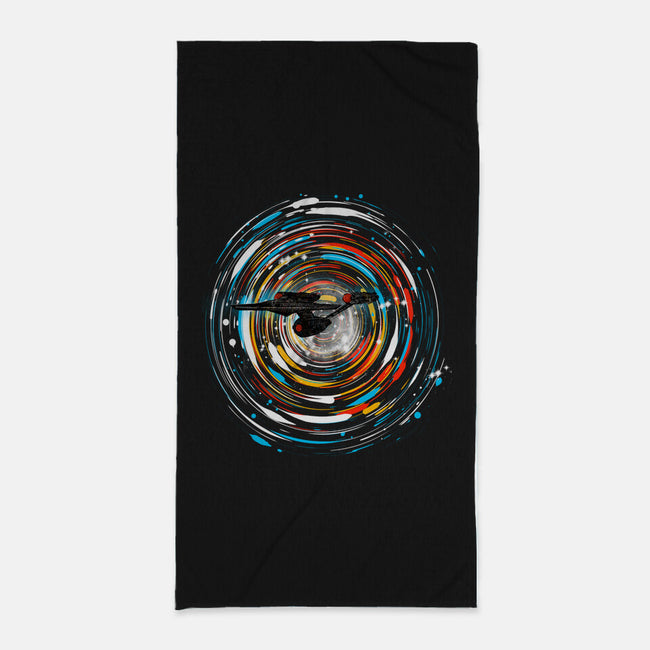 The Vortex-None-Beach-Towel-kharmazero