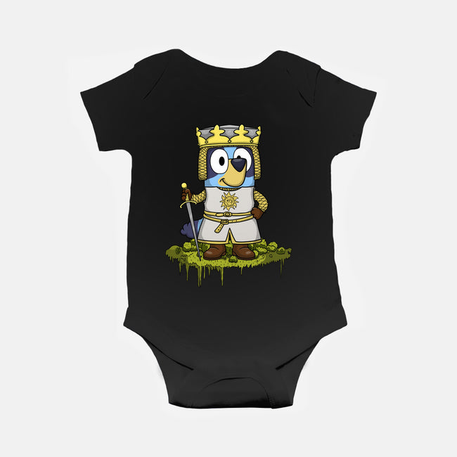 Bluey And The Holy Grail-Baby-Basic-Onesie-JamesQJO