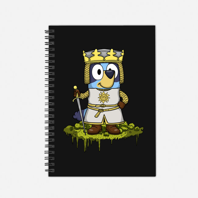 Bluey And The Holy Grail-None-Dot Grid-Notebook-JamesQJO