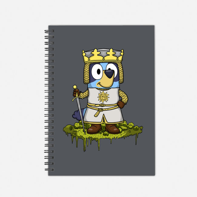 Bluey And The Holy Grail-None-Dot Grid-Notebook-JamesQJO