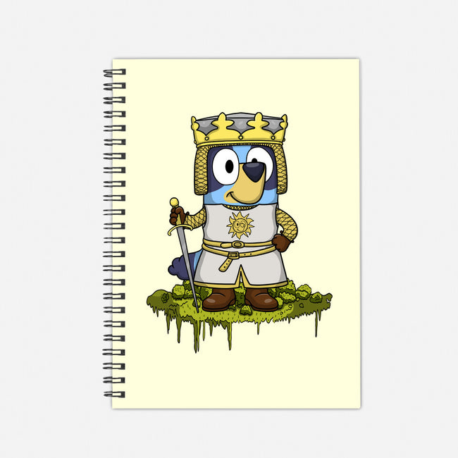 Bluey And The Holy Grail-None-Dot Grid-Notebook-JamesQJO