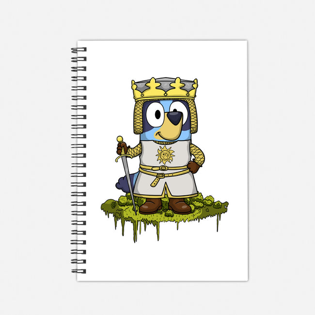 Bluey And The Holy Grail-None-Dot Grid-Notebook-JamesQJO