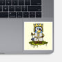 Bluey And The Holy Grail-None-Glossy-Sticker-JamesQJO