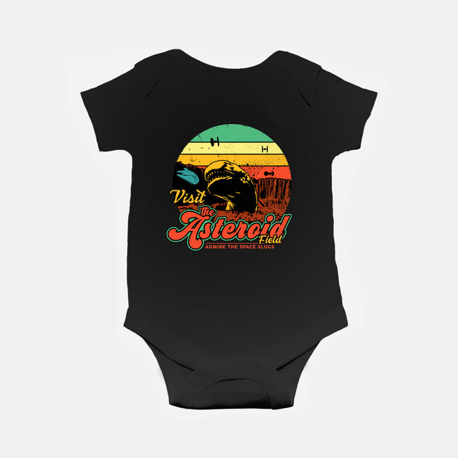 The Asteroid Field-Baby-Basic-Onesie-daobiwan