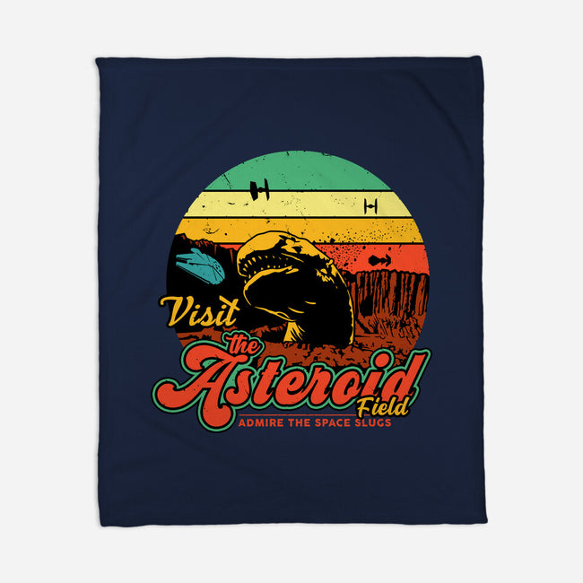 The Asteroid Field-None-Fleece-Blanket-daobiwan