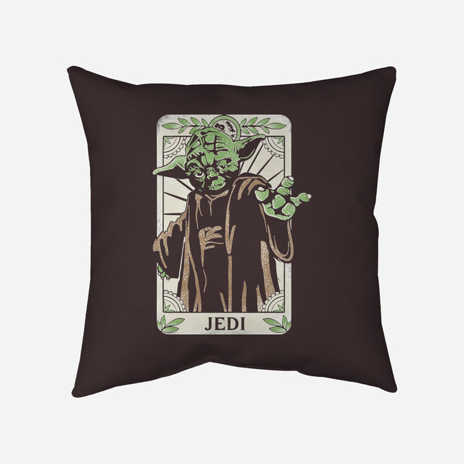 Jedi Tarot-None-Removable Cover-Throw Pillow-turborat14