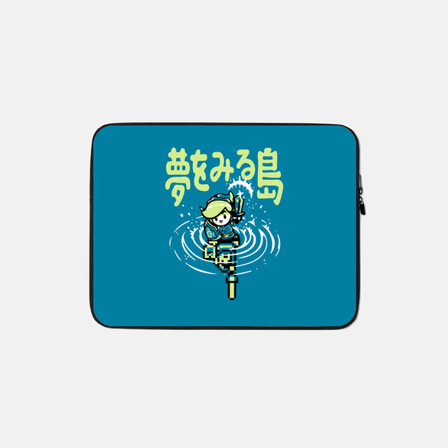 The Hero Awakes Again-None-Zippered-Laptop Sleeve-demonigote