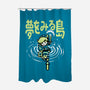 The Hero Awakes Again-None-Polyester-Shower Curtain-demonigote