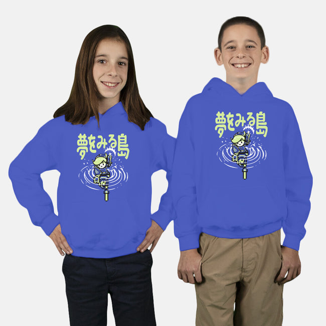 The Hero Awakes Again-Youth-Pullover-Sweatshirt-demonigote