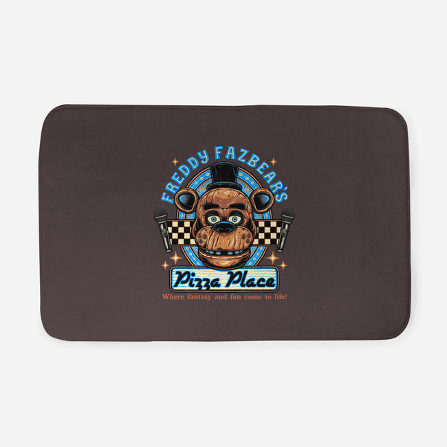 Freddy’s Pizza Place-None-Memory Foam-Bath Mat-momma_gorilla