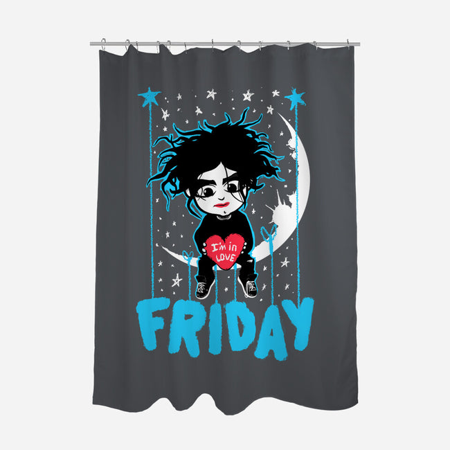 Friday I'm In Love-None-Polyester-Shower Curtain-Tronyx79