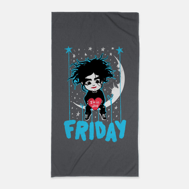 Friday I'm In Love-None-Beach-Towel-Tronyx79