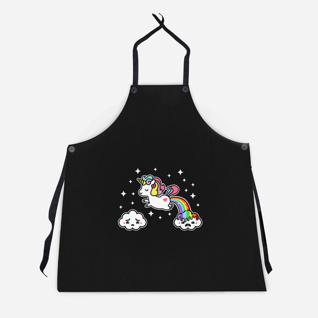 Poopiecorn-Unisex-Kitchen-Apron-demonigote