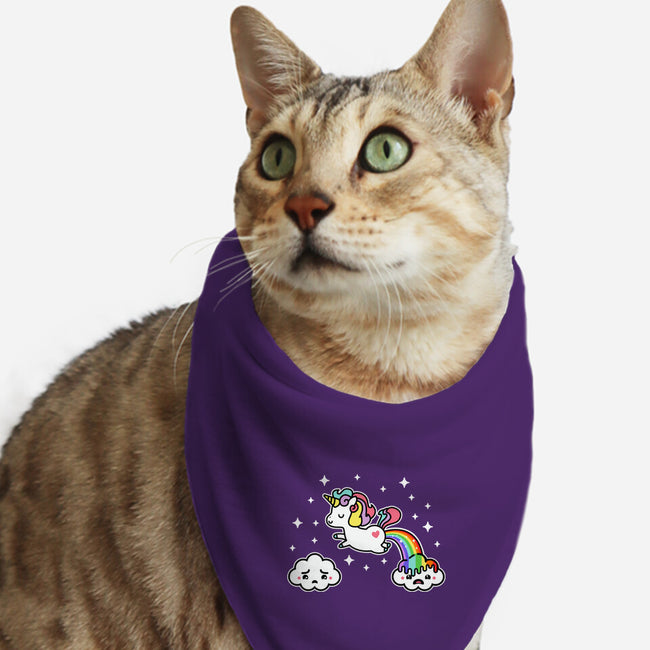 Poopiecorn-Cat-Bandana-Pet Collar-demonigote