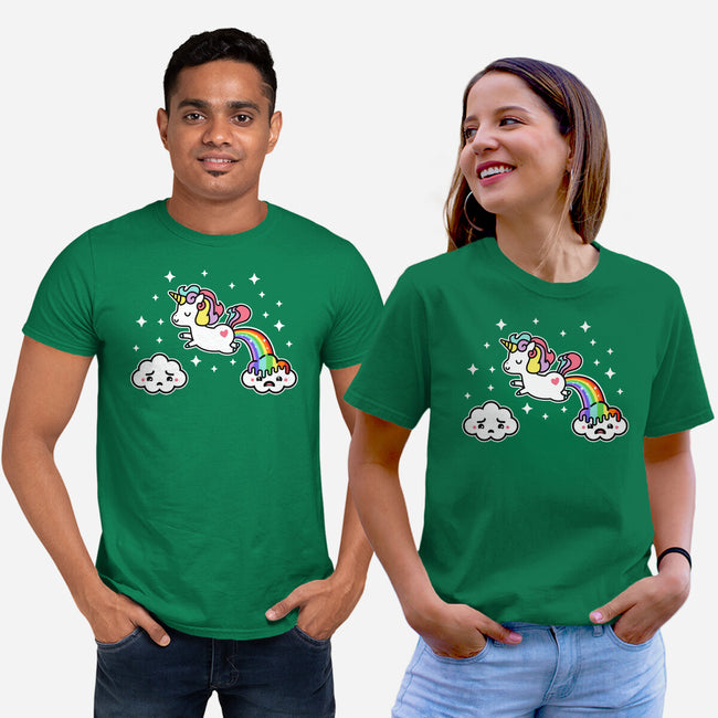 Poopiecorn-Unisex-Basic-Tee-demonigote