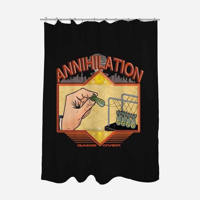 The Annihilation Game-None-Polyester-Shower Curtain-palmstreet