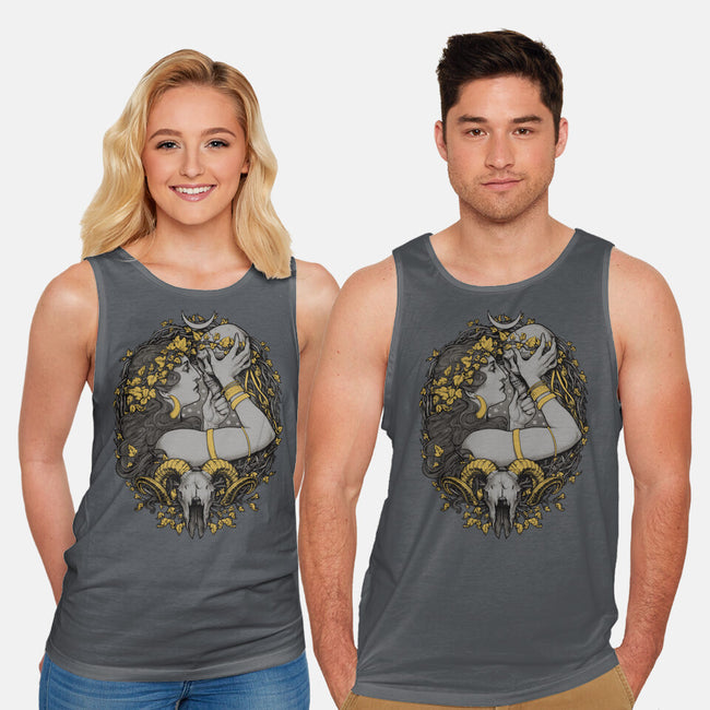 Skull Witch-Unisex-Basic-Tank-MedusaD