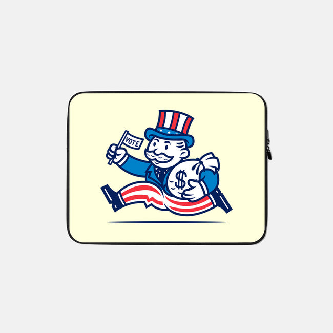 Political Run-None-Zippered-Laptop Sleeve-krisren28