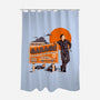 Michael's Garage-None-Polyester-Shower Curtain-Hafaell