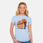 Michael's Garage-Womens-Fitted-Tee-Hafaell