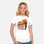 Michael's Garage-Womens-Fitted-Tee-Hafaell