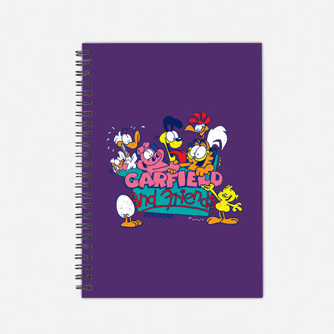 Cat And Friends-None-Dot Grid-Notebook-dalethesk8er