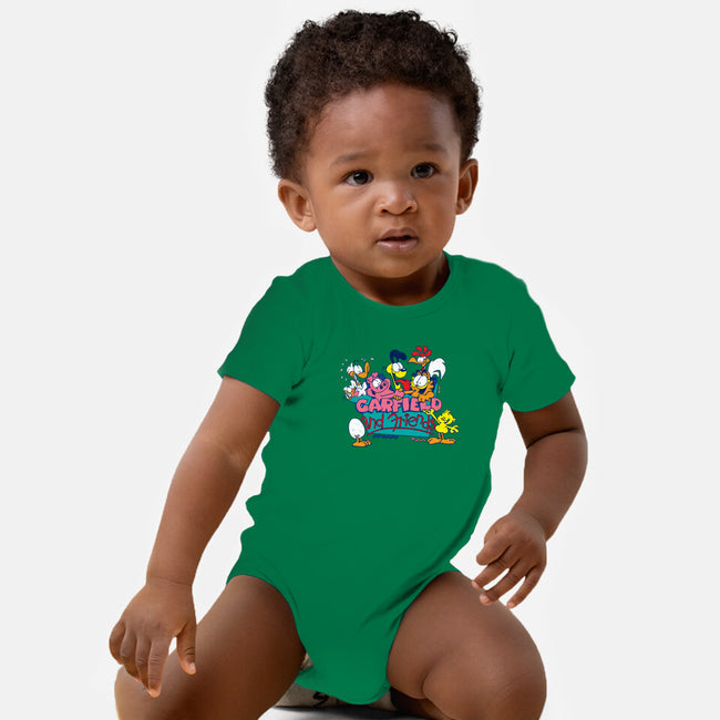 Cat And Friends-Baby-Basic-Onesie-dalethesk8er