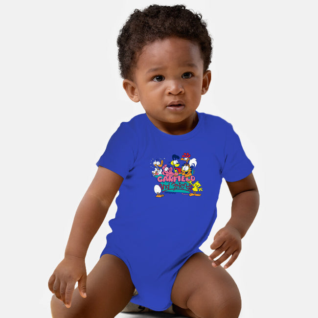 Cat And Friends-Baby-Basic-Onesie-dalethesk8er