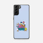 Cat And Friends-Samsung-Snap-Phone Case-dalethesk8er