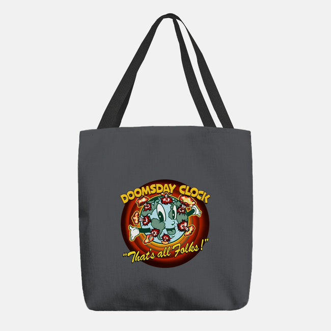 Doomsday Clock-None-Basic Tote-Bag-palmstreet