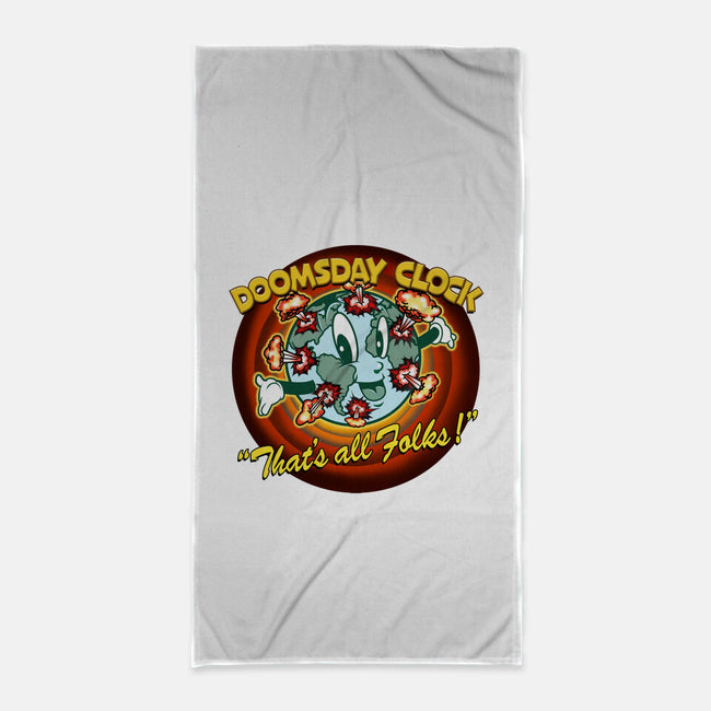 Doomsday Clock-None-Beach-Towel-palmstreet