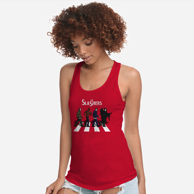 The Slashers-Womens-Racerback-Tank-drbutler