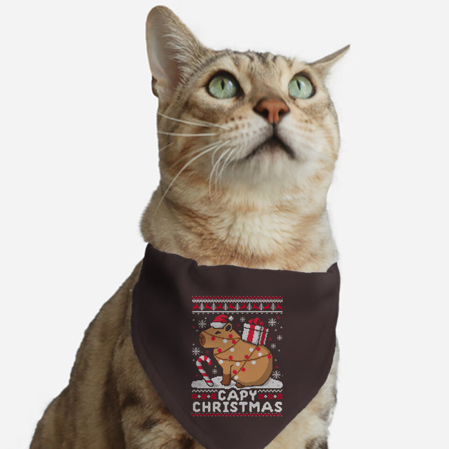 Capy Christmas-Cat-Adjustable-Pet Collar-NemiMakeit