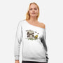 Spooky Costumes-Womens-Off Shoulder-Sweatshirt-Xentee