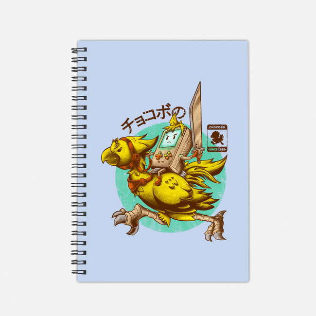 Chocobo Since 1988-None-Dot Grid-Notebook-Mampurrio