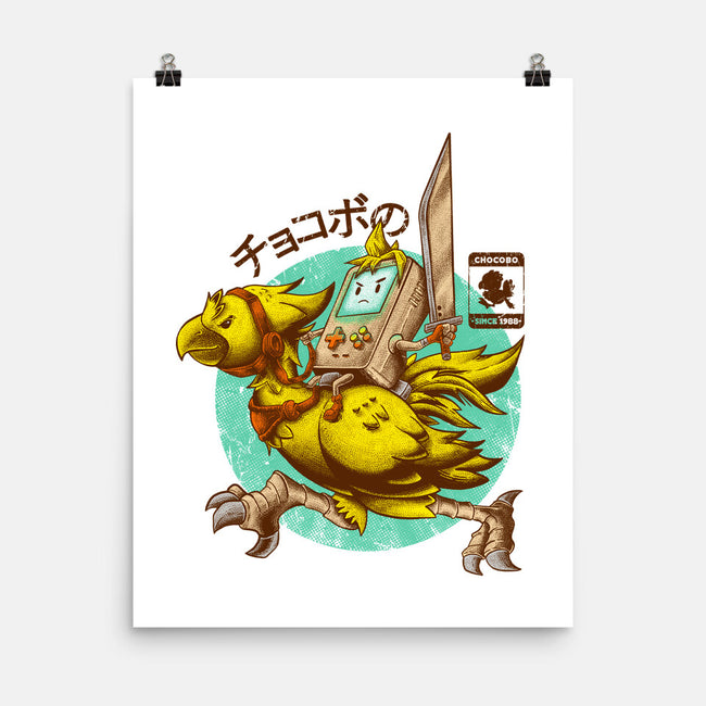 Chocobo Since 1988-None-Matte-Poster-Mampurrio