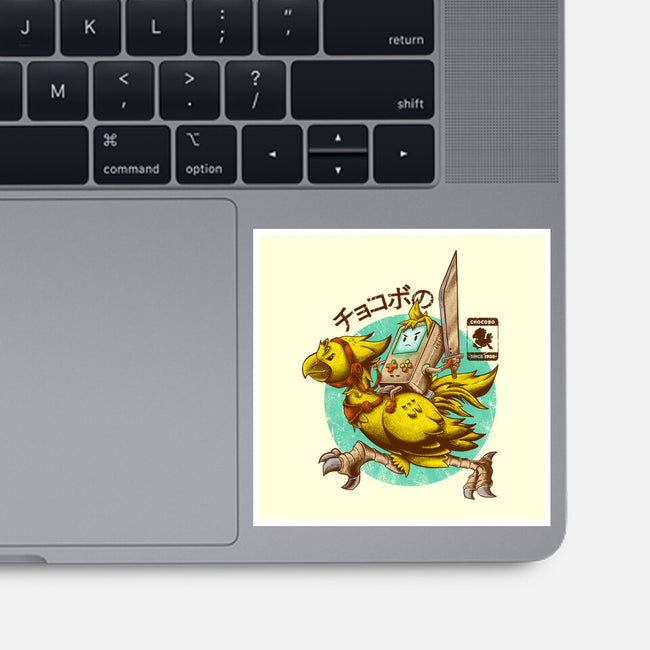 Chocobo Since 1988-None-Glossy-Sticker-Mampurrio