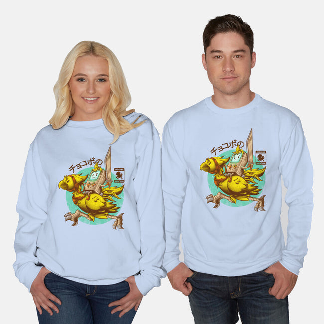 Chocobo Since 1988-Unisex-Crew Neck-Sweatshirt-Mampurrio