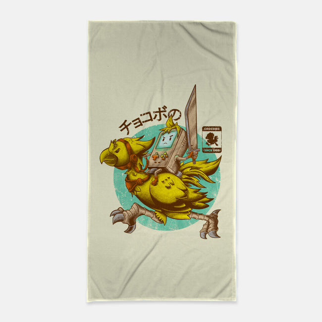 Chocobo Since 1988-None-Beach-Towel-Mampurrio